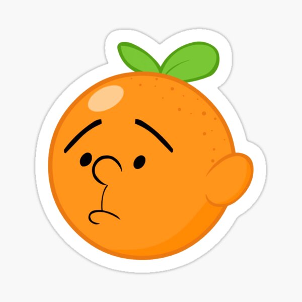 Item preview, Orange head Karl Pilkington from The Ricky Gervais Show designed and sold by CTWDesigns.