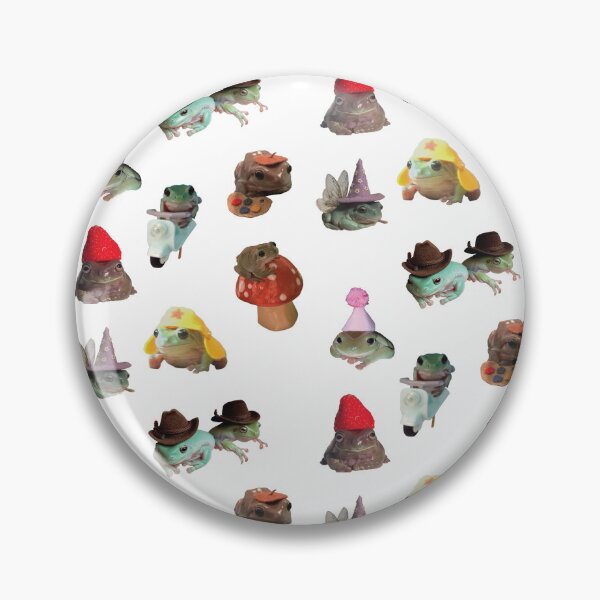 Item preview, cool frogs with hats or accessories designed and sold by Lauren Kenney.