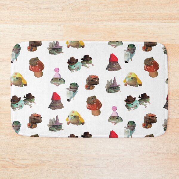 Item preview, cool frogs with hats or accessories designed and sold by Lauren Kenney.