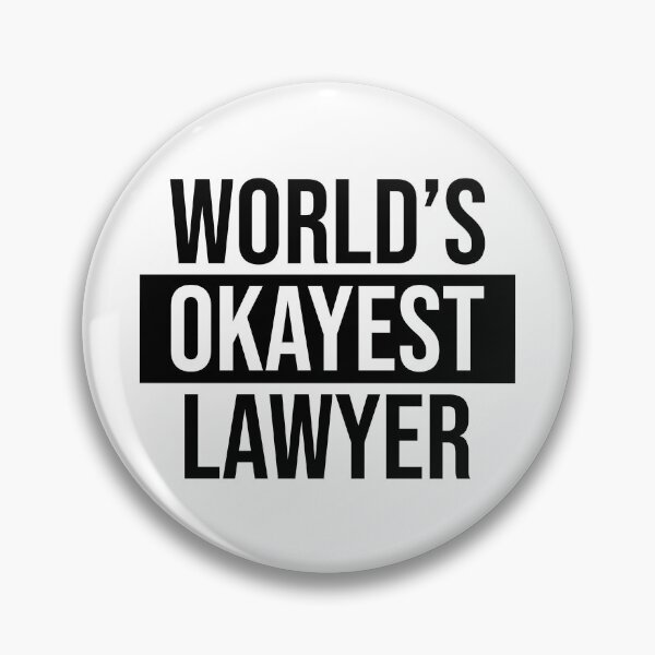 Item preview, World's Okayest Lawyer designed and sold by Adel Qasem.