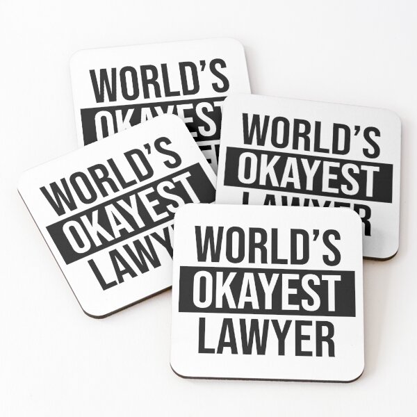 Item preview, World's Okayest Lawyer designed and sold by Adel Qasem.