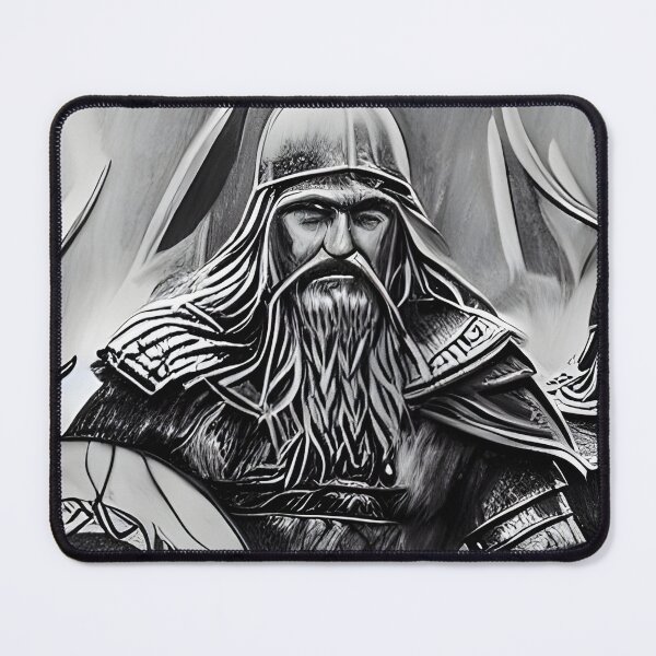 Item preview, Charcoal Viking Warrior designed and sold by Mr-Saxon.
