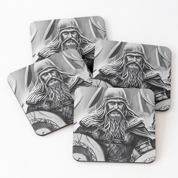 Item preview, Charcoal Viking Warrior designed and sold by Mr-Saxon.