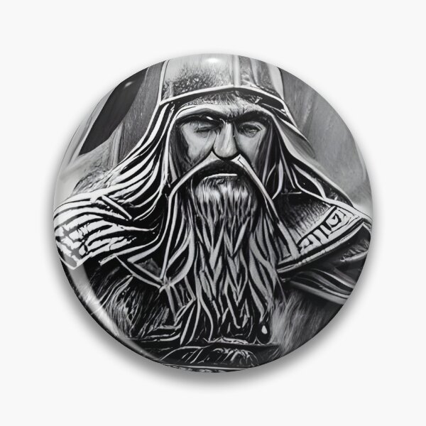 Item preview, Charcoal Viking Warrior designed and sold by Mr-Saxon.