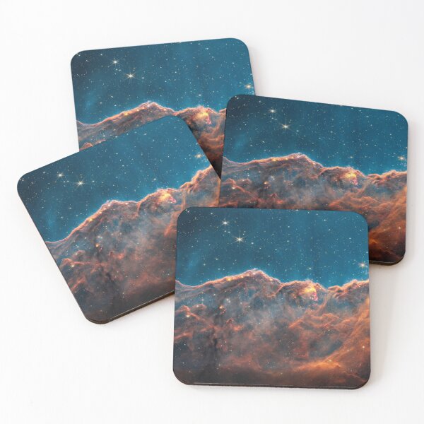 Item preview, Carina Nebula Jets (NIRCam Narrowband Filters Compass Image) James Webb Space Telescope designed and sold by bolkibox.
