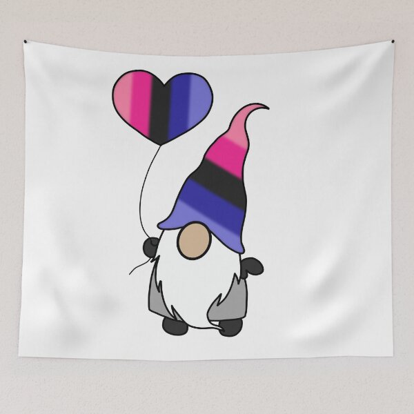 Aperçu de l'œuvre Gnome Omni Pride créée et vendue par NerdyCupcake559.