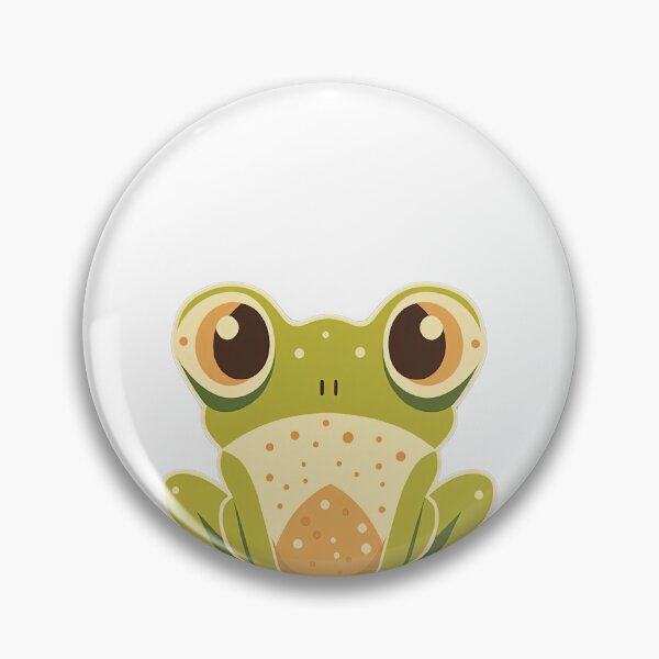 Item preview, Flat design of a cute frog  designed and sold by POPZY-ART.
