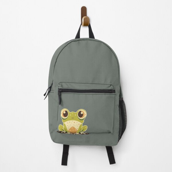 Item preview, Flat design of a cute frog designed and sold by POPZY-ART.
