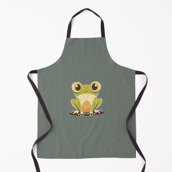 Item preview, Flat design of a cute frog designed and sold by POPZY-ART.