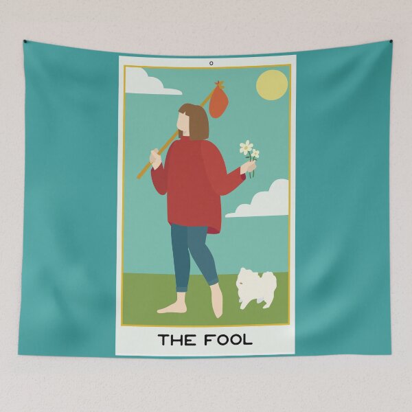 Item preview, The Fool Tarot Card designed and sold by Carla Jacobs.