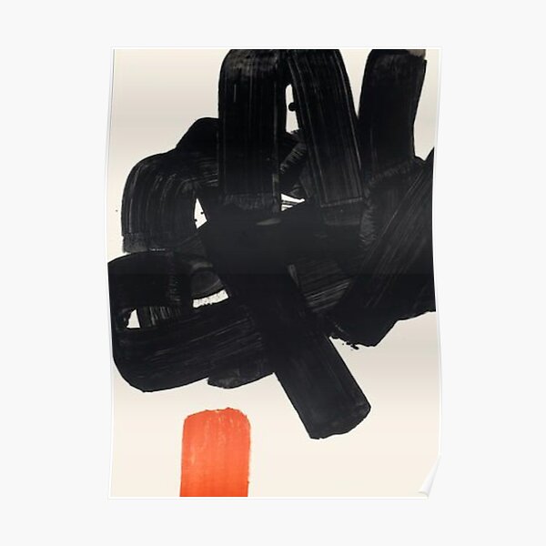 Pierre Soulages Poster