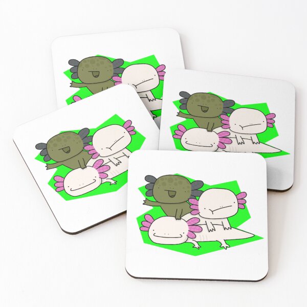 Item preview, Happy Axolotl Cute Salamander  designed and sold by ABZDesigner.