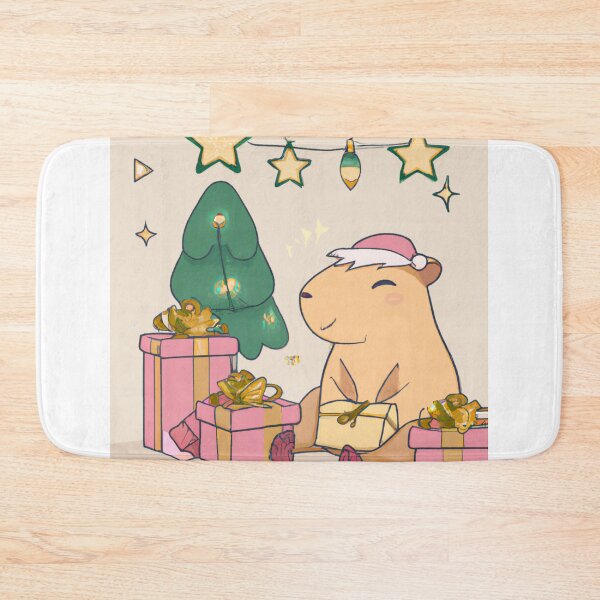 Item preview, Capybara with gifts - Christmas designed and sold by kozetin.