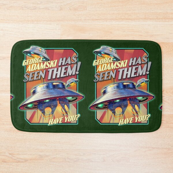 Item preview, GEORGE ADAMSKI HAS SEEN THEM - HAVE YOU? Flying Saucer UFO - Vintage aRT designed and sold by RetroTeeStudio.