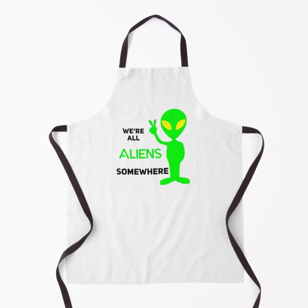 Item preview, We're All Aliens Somewhere designed and sold by LookUpCreations.