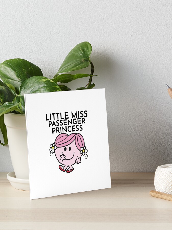 Little Miss Passenger Princess Sticker for Sale by BoldNFresh