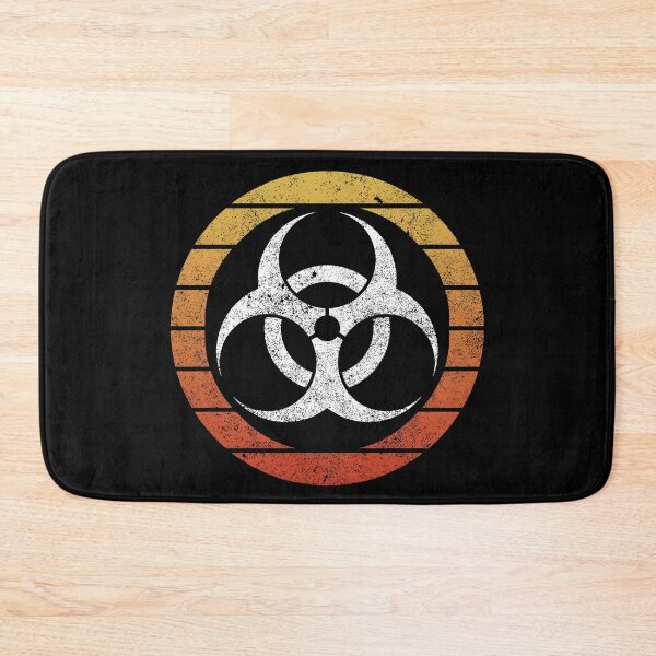 Item preview, Biohazard symbol over radioactive sunset designed and sold by Dreamakerstudio.