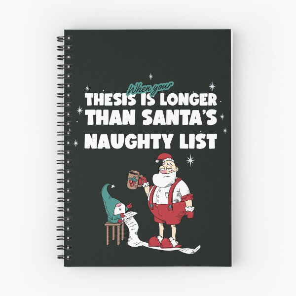 Item preview, Writing your final year thesis this Xmas designed and sold by GoaTees23.