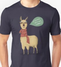 Holiday Llama Unisex T-Shirt