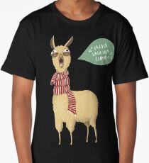 Holiday Llama Long T-Shirt