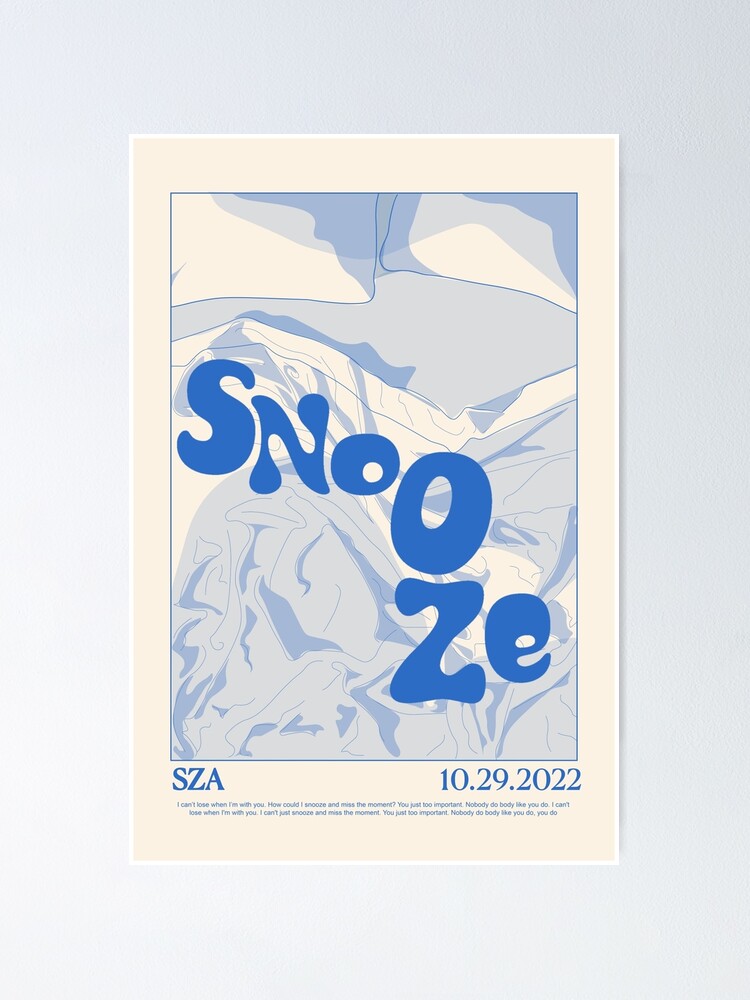 "SZA Aesthetic Inspired Poster" Poster for Sale by Chloelineberg