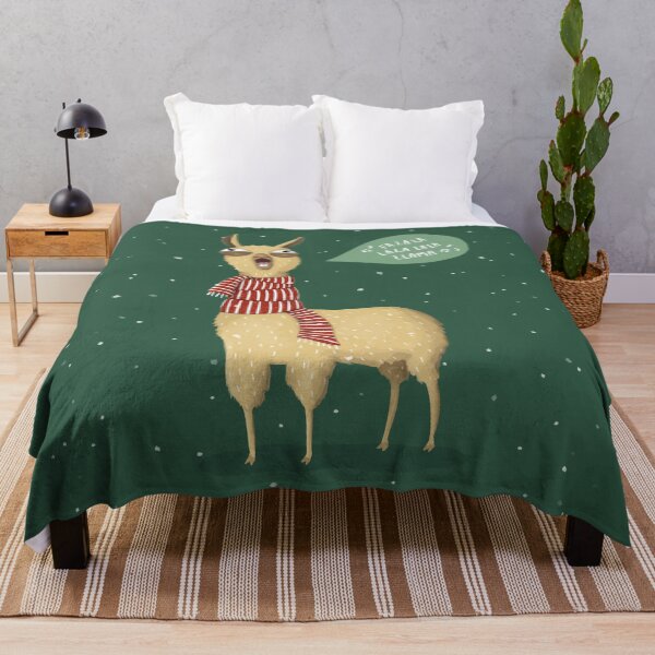 Item preview, Christmas holiday Llama designed and sold by agrapedesign.