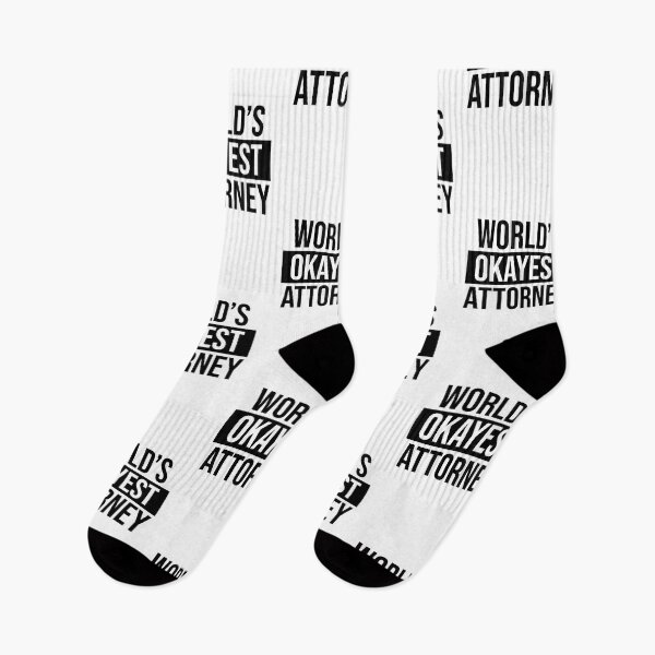 Item preview, World's Okayest Attorney designed and sold by Adel Qasem.