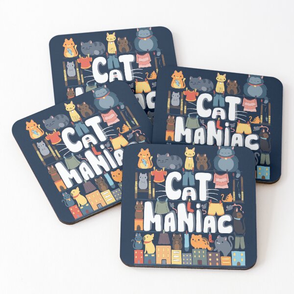 Item preview, Cat Maniac designed and sold by VallinArt.