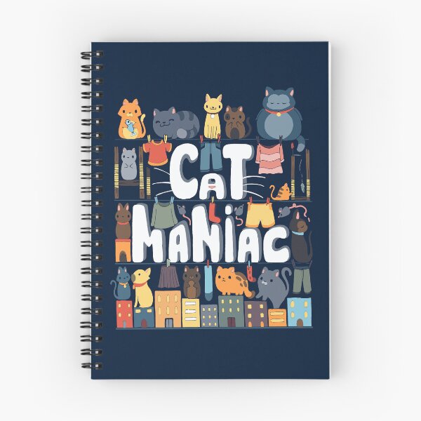 Item preview, Cat Maniac designed and sold by VallinArt.