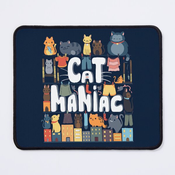 Item preview, Cat Maniac designed and sold by VallinArt.