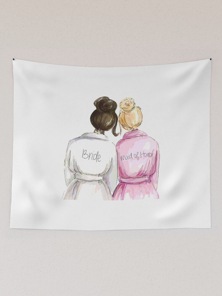 Wedding Gifts/Bridal Shower Gifts - Best Cute Engagement Gift for Her,  Bride, Maid of Honor, Women, Best Friend or Sister - Bride and Maid of  Honor