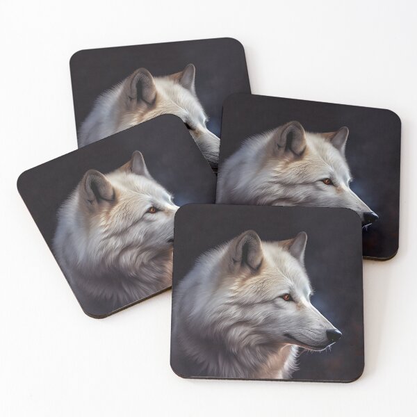 Item preview, Beautiful White Wolf designed and sold by Johnny Furlotte.