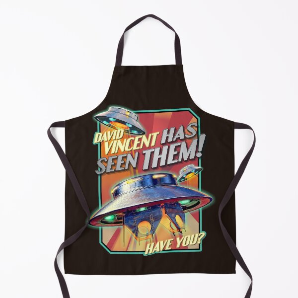 Item preview, David Vincent has seen them - HAVE YOU? THE INVADERS - Flying Saucer UFO - Vintage Art designed and sold by RetroTeeStudio.