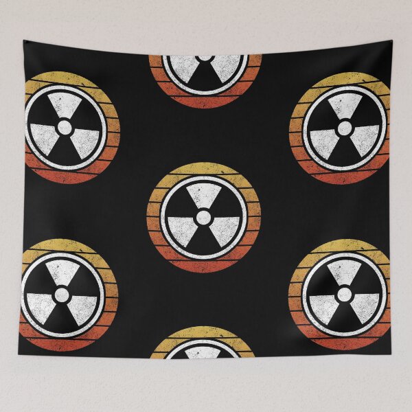 Item preview, Radiation symbol over radioactive sunset designed and sold by Dreamakerstudio.