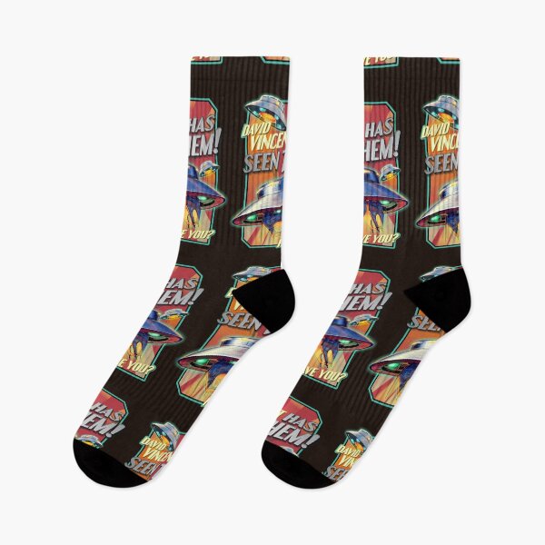 Item preview, David Vincent has seen them - HAVE YOU? THE INVADERS - Flying Saucer UFO - Vintage Art designed and sold by RetroTeeStudio.