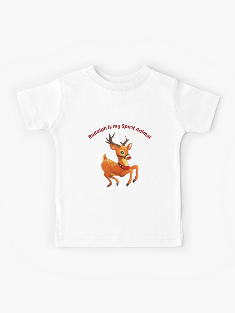 Cute Baby Reindeer T-Shirt - Christmas Animal Rudolph Tee Cute Baby Reindeer T-Shirt - Christmas Animal Rudolph Tee