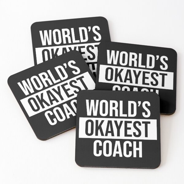 Item preview, World's Okayest Coach designed and sold by Adel Qasem.