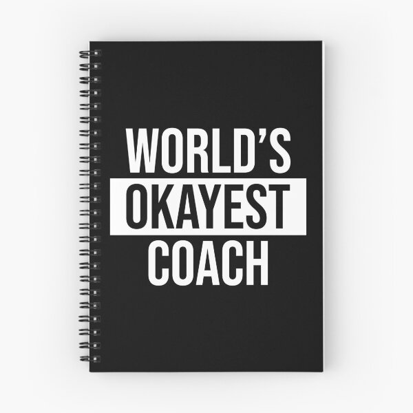 Item preview, World's Okayest Coach designed and sold by Adel Qasem.