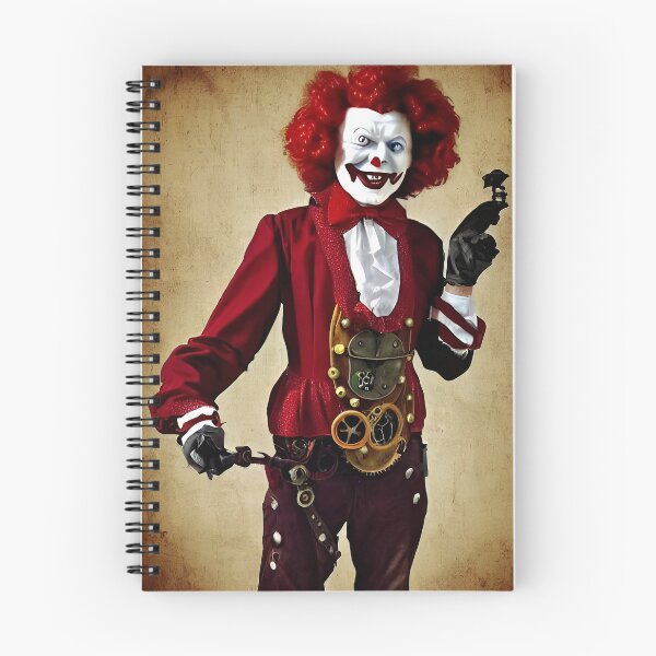 Item preview, Steam Punk Clown designed and sold by DangerRabbit.