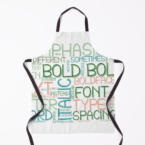 Item preview, Bold Wordcloud designed and sold by aiartoday.