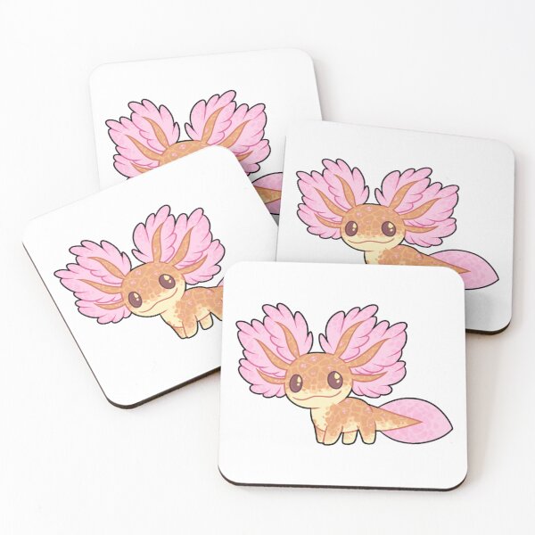 Item preview, Axolotl Happy Cute Salamander designed and sold by ABZDesigner.
