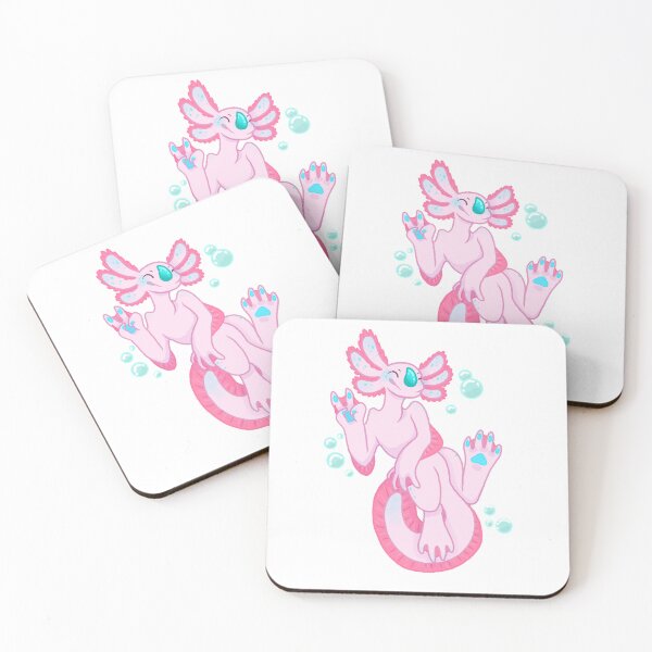 Item preview, Axolotl Happy Cute Salamander designed and sold by ABZDesigner.