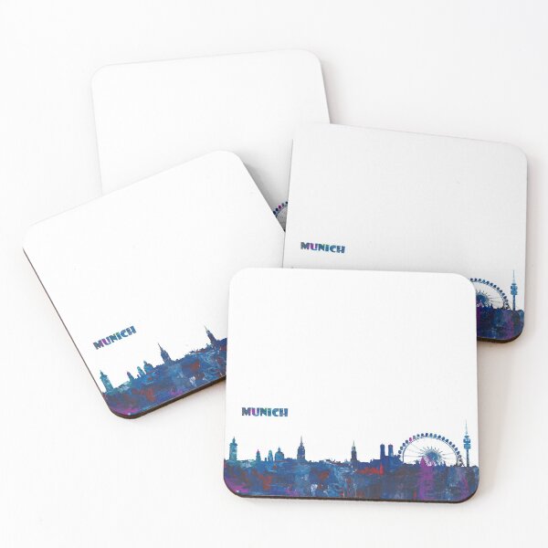 Item preview, Munich skyline silhouette designed and sold by artshop77.