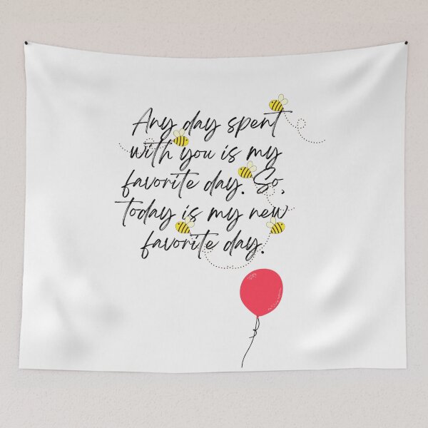 Item preview, Winnie the Pooh Quote designed and sold by ButterfliesT.