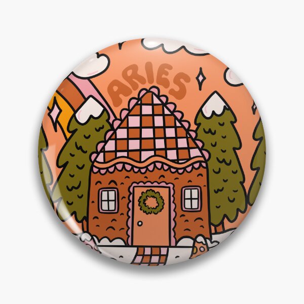 Item preview, Aries Gingerbread House designed and sold by doodlebymeg.