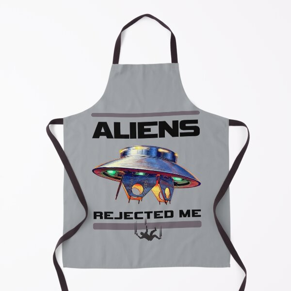 Item preview, Aliens Rejected Me - Alien Abduction Fail - Flying Saucer UFO - Funny Vintage Art designed and sold by RetroTeeStudio.