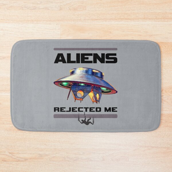 Item preview, Aliens Rejected Me - Alien Abduction Fail -  Flying Saucer UFO - Funny Vintage Art designed and sold by RetroTeeStudio.