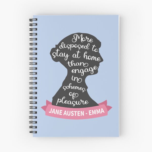 Item preview, Emma Quote IV - Jane Austen Silhouette designed and sold by Lemon Pepper.