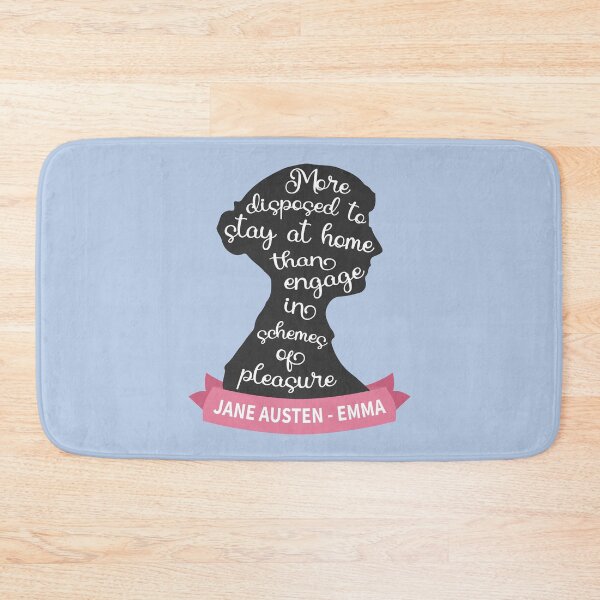 Item preview, Emma Quote IV - Jane Austen Silhouette designed and sold by Lemon Pepper.