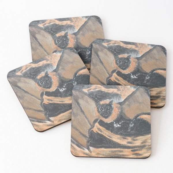 Item preview, Grey Headed Flying Fox Bat designed and sold by Spiritjay.